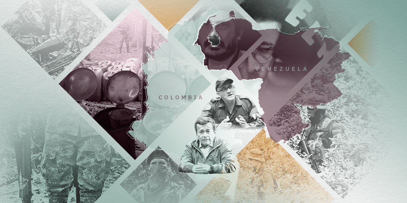 Collage guerrillas colombo venezolanas