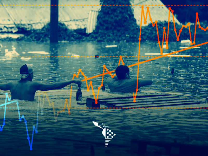 Inundaciones en Brasil trajeron más policía y más incautaciones de droga